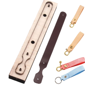 DIY Crafts Belt Leather Cutting Mold Wood Plate Only-for Printing Materials