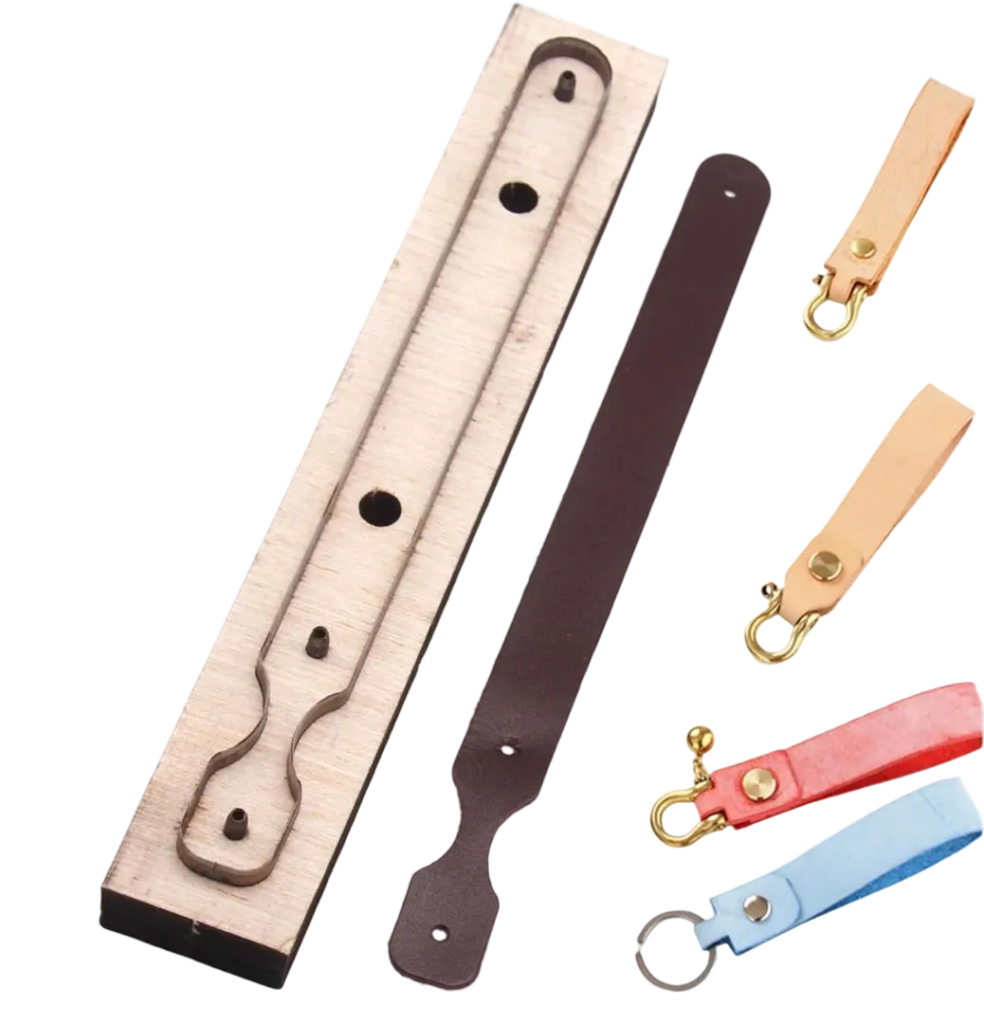 DIY Crafts Belt Leather Cutting Mold Wood Plate Only-for Printing Materials