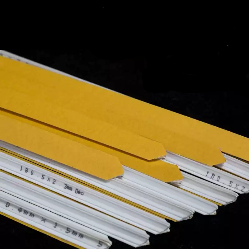 Self-Adhesive Creasing Matrix Die Cutting PVC Fibre Paper and Plastic Made Printing Materials for Fibre Printing