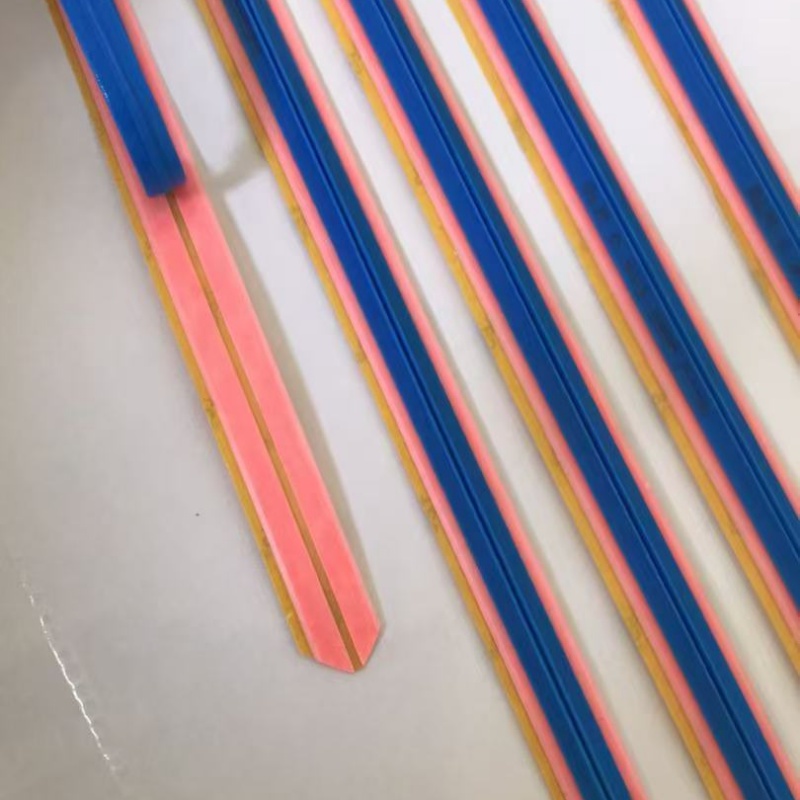 Self-Adhesive Creasing Matrix for Die Cutting for Fibre Printing Materials Made of Paper and Plastic